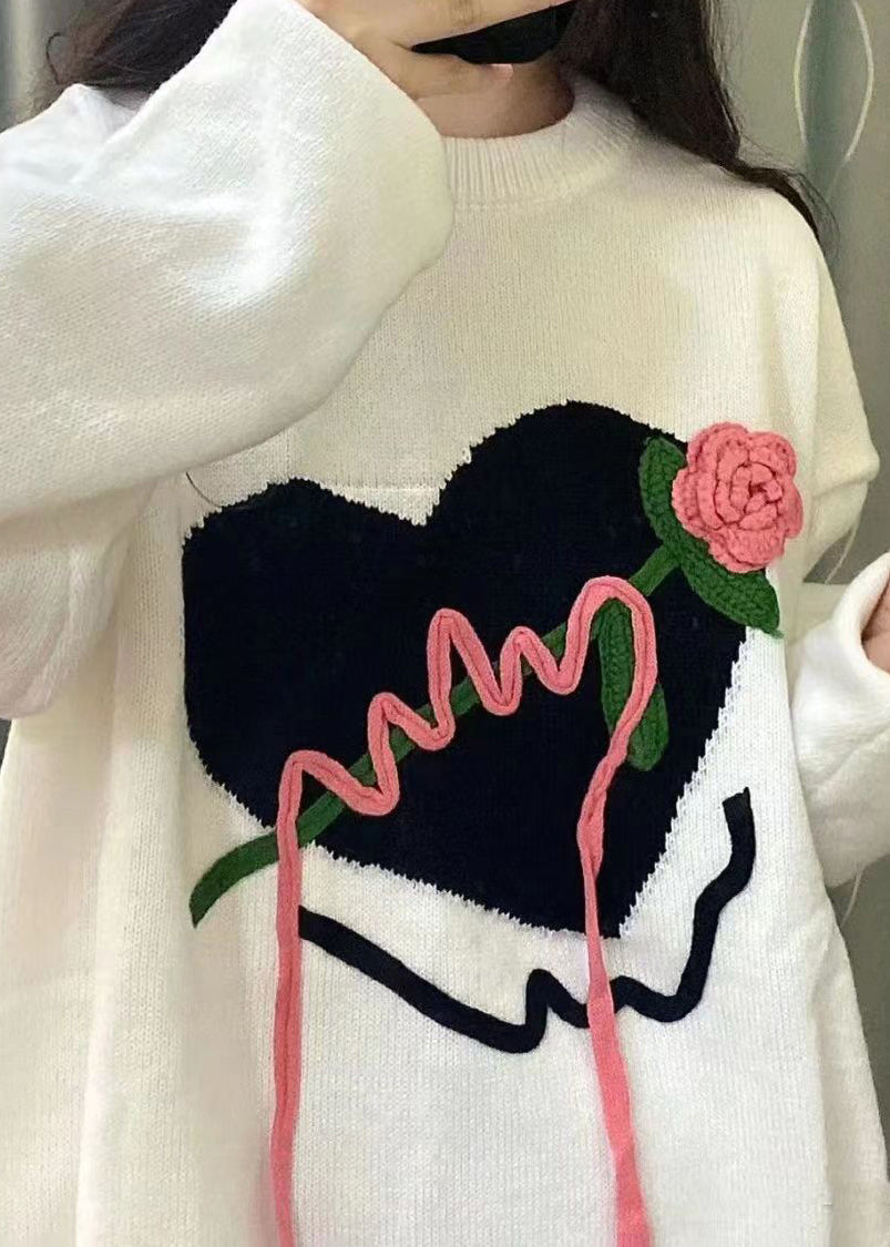 Classic Vintage Sweater with a Flattering Fit