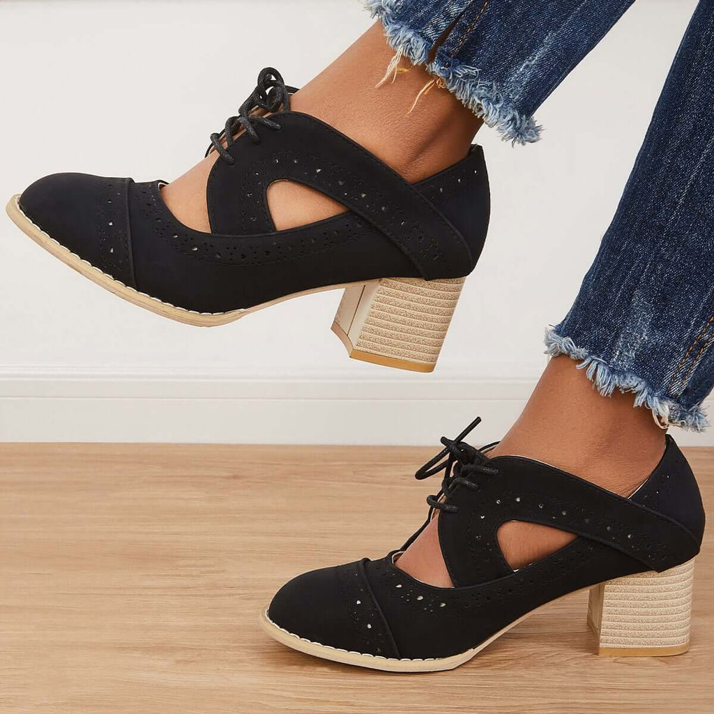 Chic Orthopedic Pumps with Unique Design