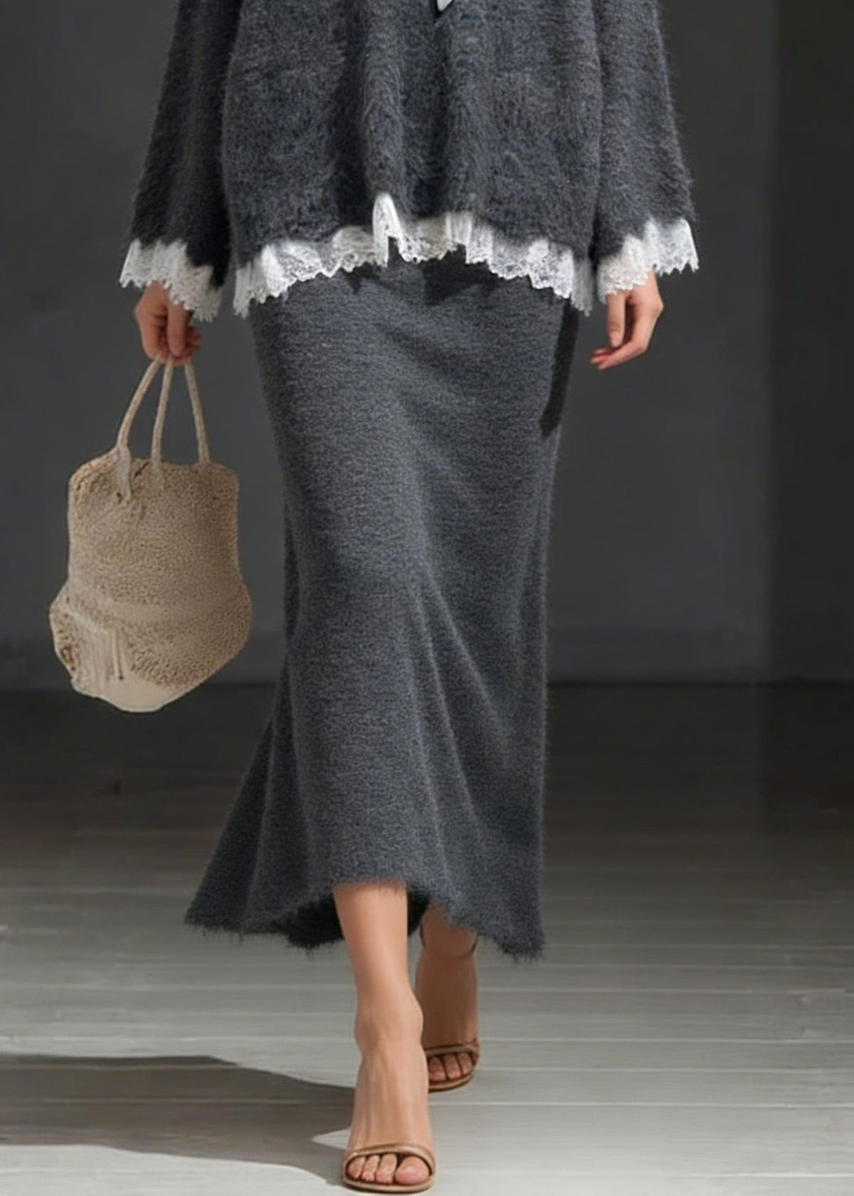 A Vintage Style Sweater with Delicate Timeless Details