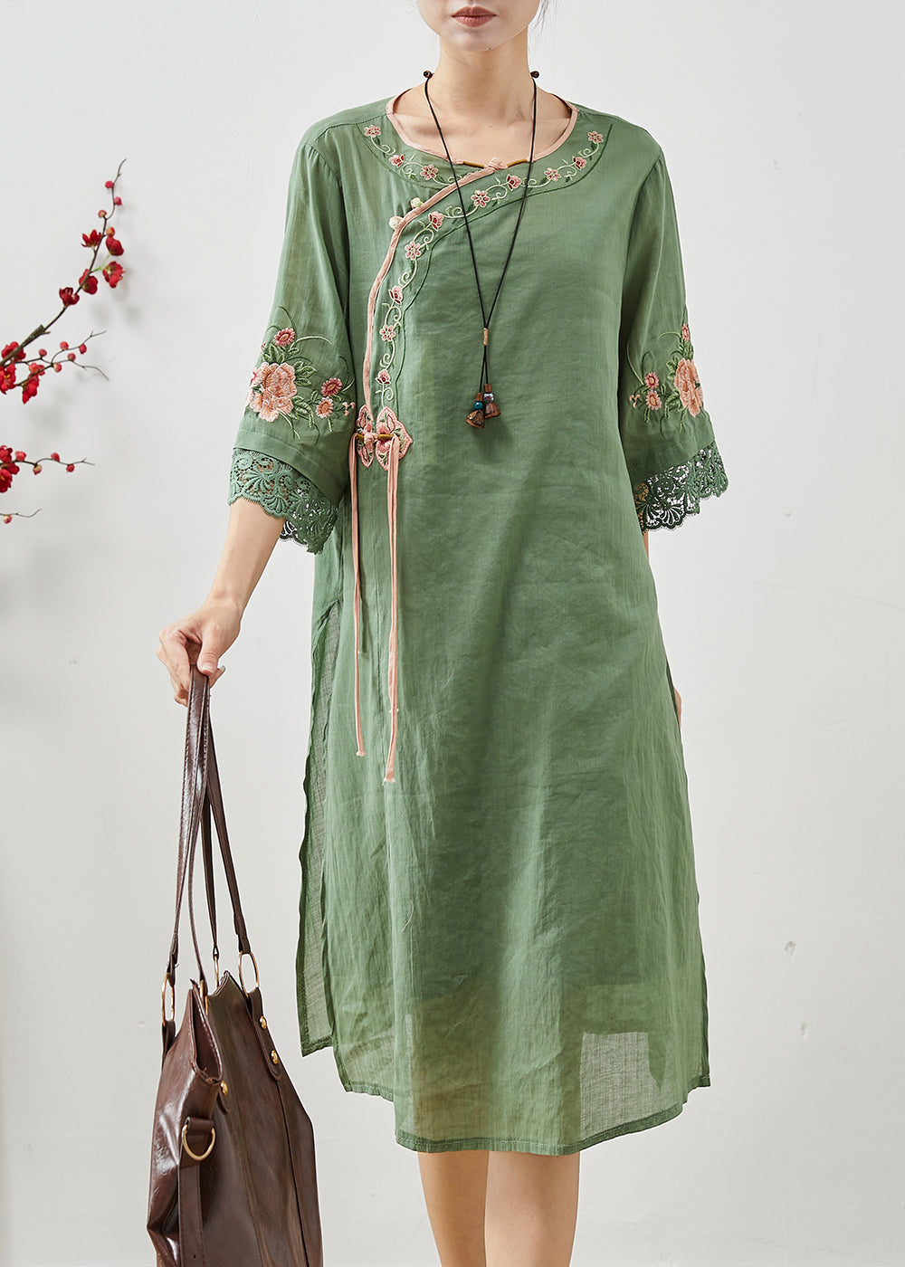 A Vintage Style Dress with Delicate Timeless Details
