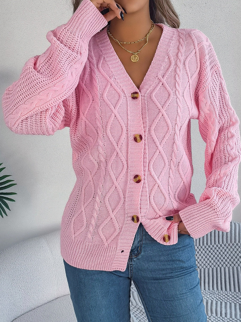 Beautifully Finished Cardigan in a Timeless Design