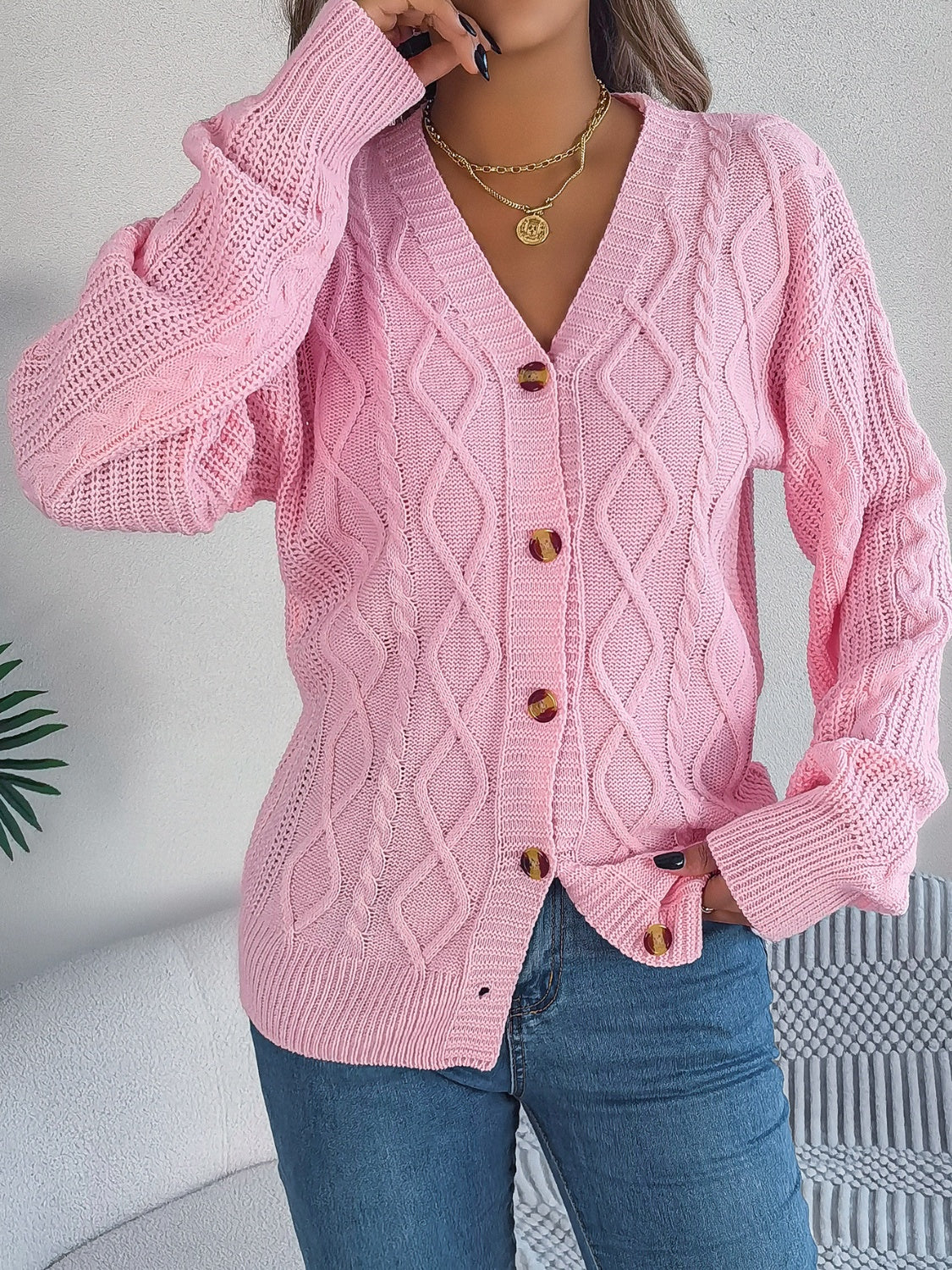 Beautifully Finished Cardigan in a Timeless Design