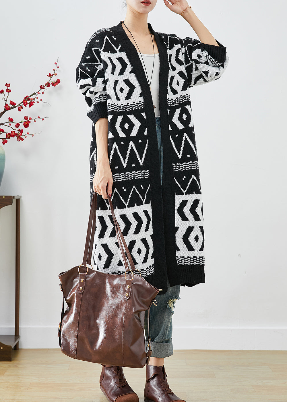 Vintage Inspired Cardigan with a Contemporary Edge