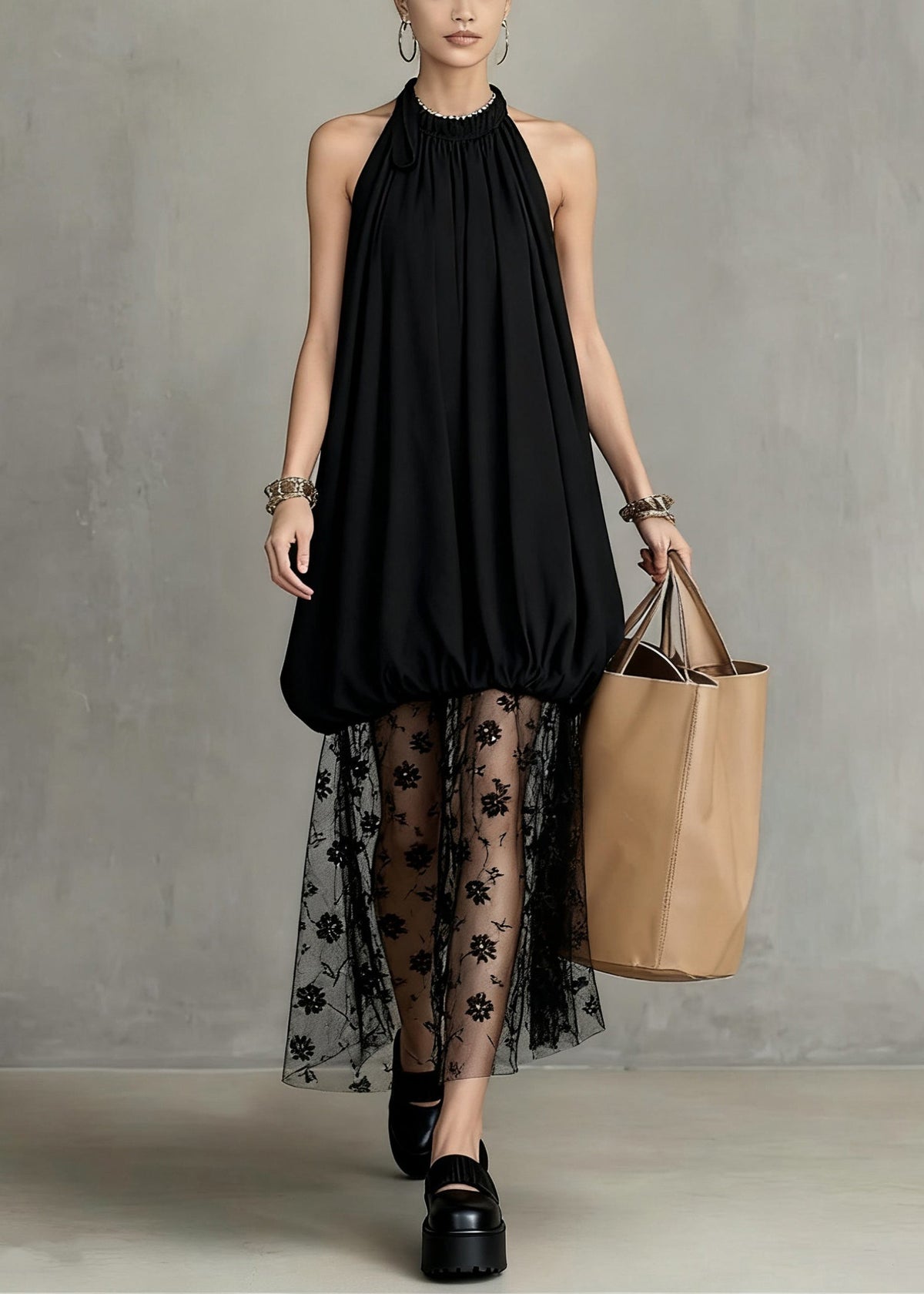 A Vintage Style Dress with Delicate Timeless Details