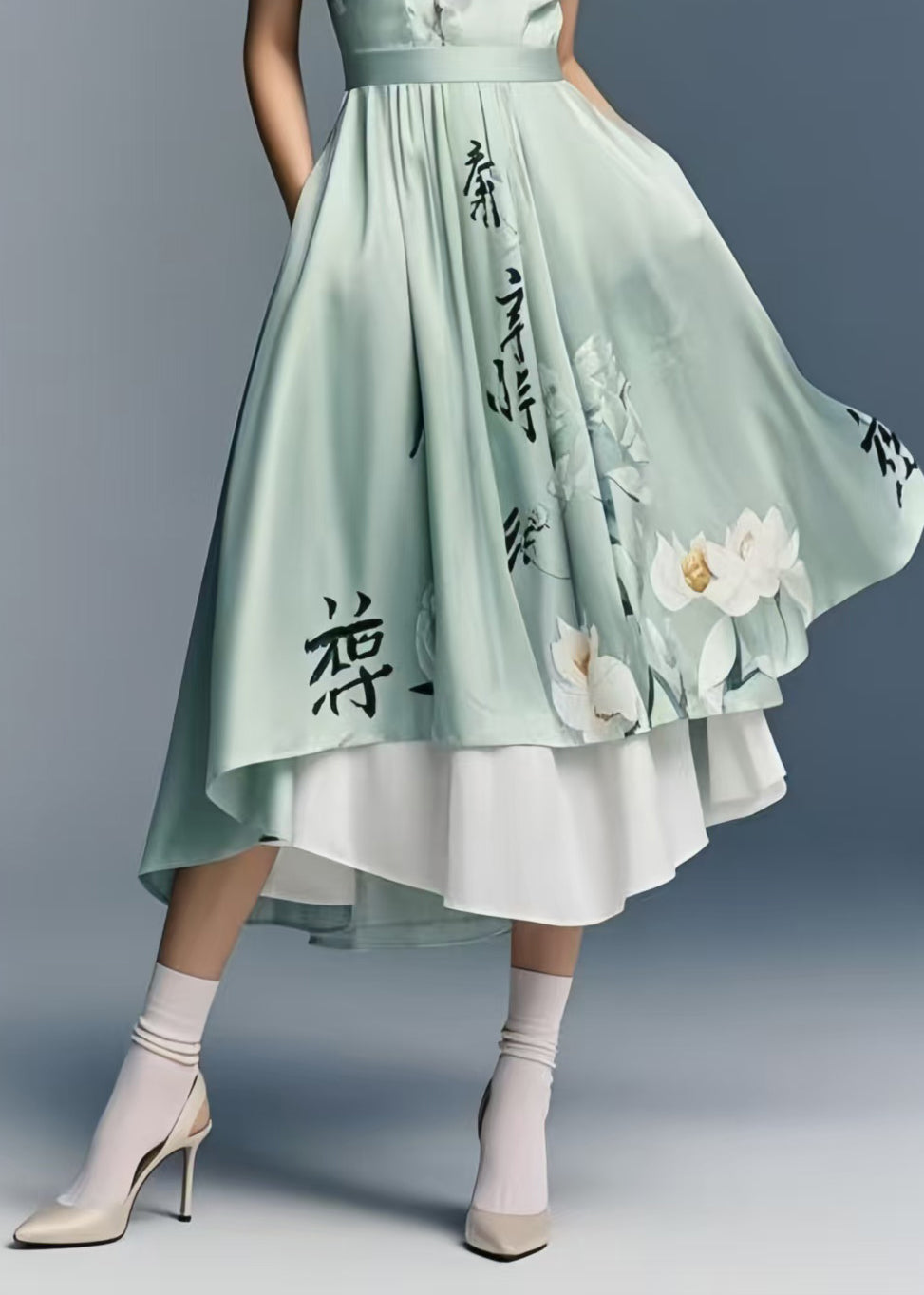 A Vintage Style Dress with Delicate Timeless Details