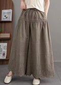 A Vintage Style Pants with Delicate Timeless Details