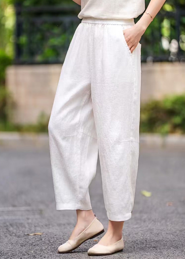 A Vintage Style Pants with Delicate Timeless Details