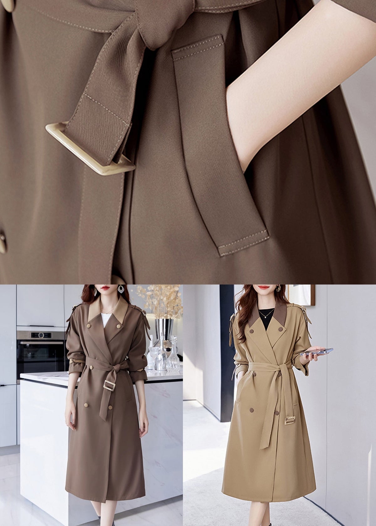 Well Tailored Coat with a Graceful Silhouette