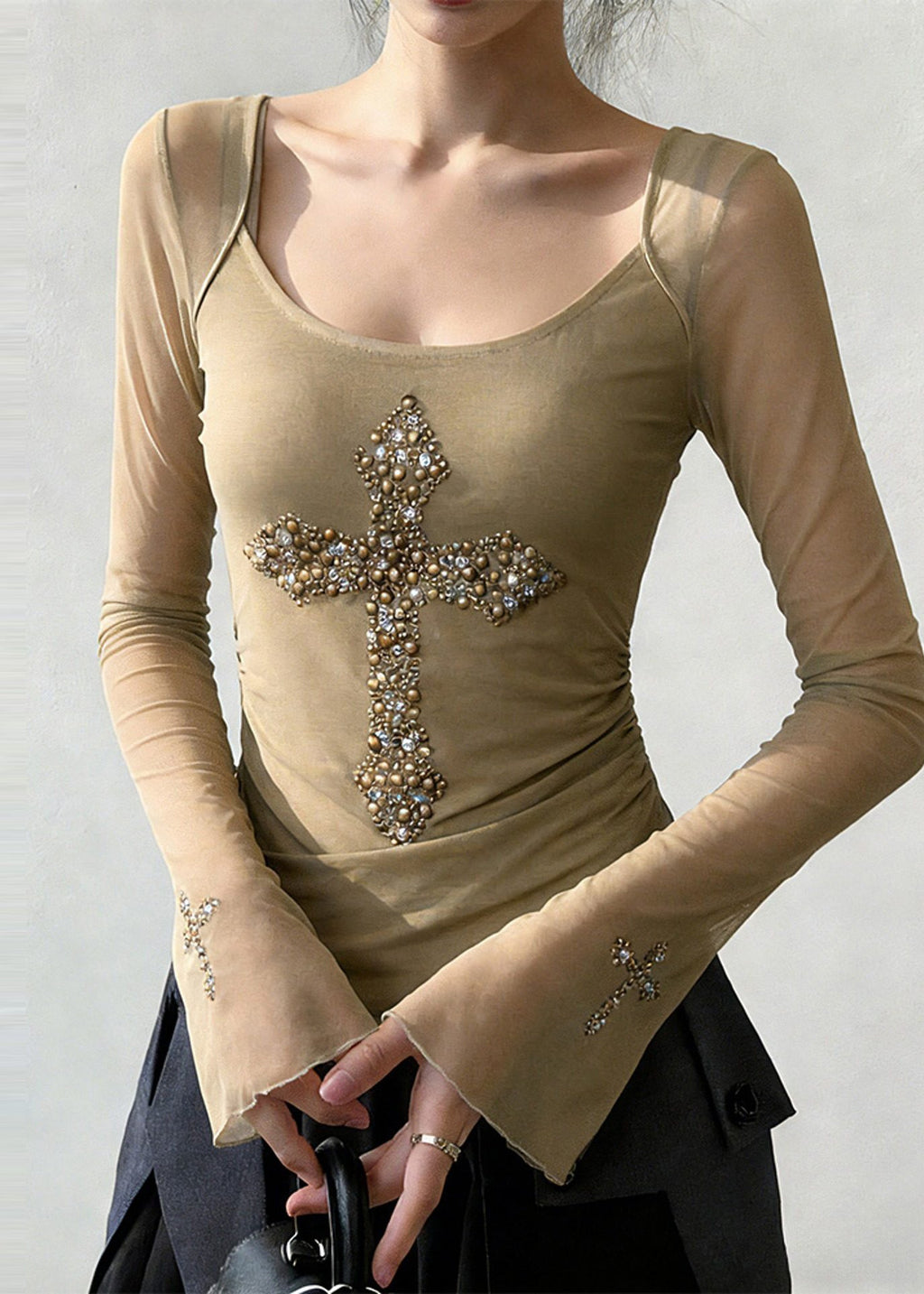 A Vintage Style Blouse with Delicate Timeless Details