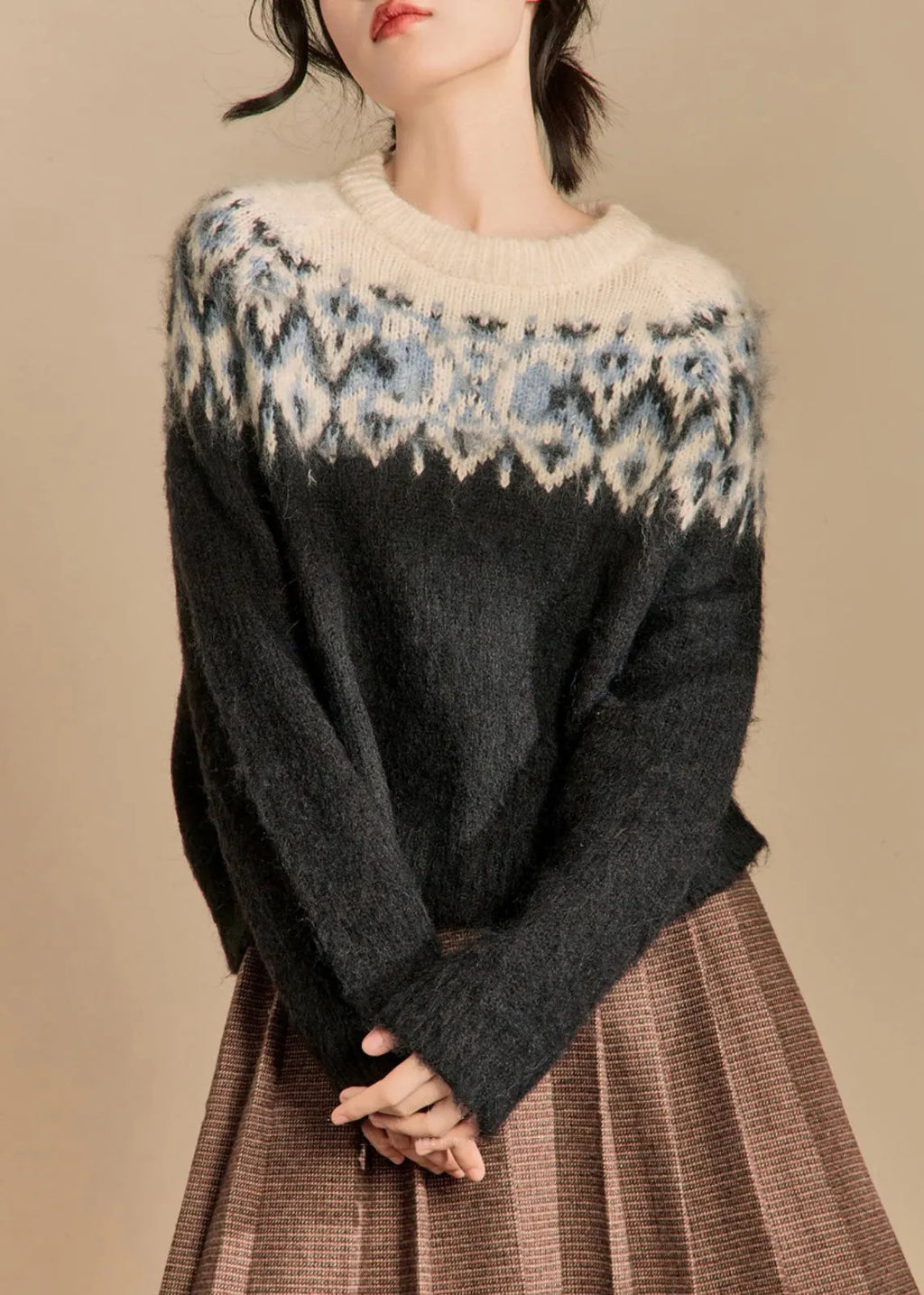 Beautifully Finished Sweater in a Timeless Design