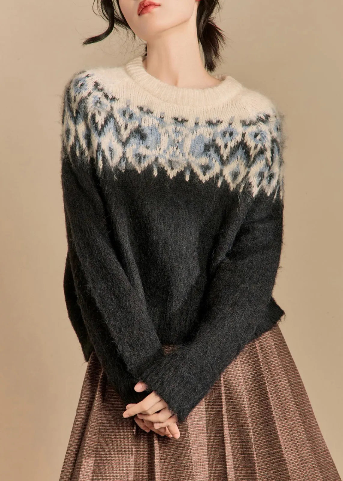 Beautifully Finished Sweater in a Timeless Design