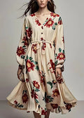 A Vintage Style Dress with Delicate Timeless Details