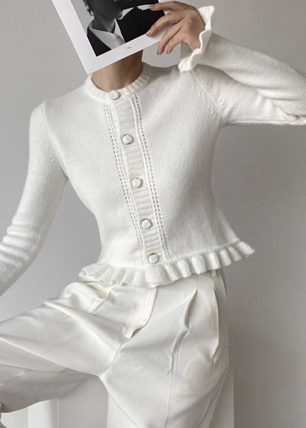 Beautifully Balanced Cardigan with Timeless Character