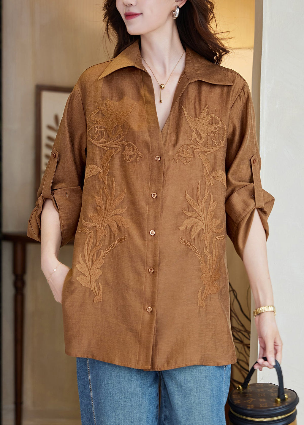 Beautifully Balanced Blouse with Timeless Character