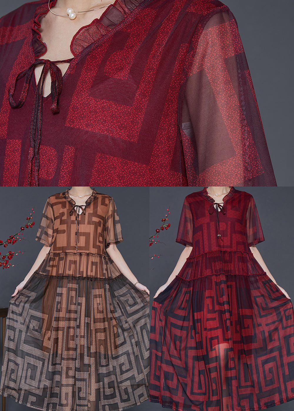 Elegantly Styled Dress for Everyday Wear