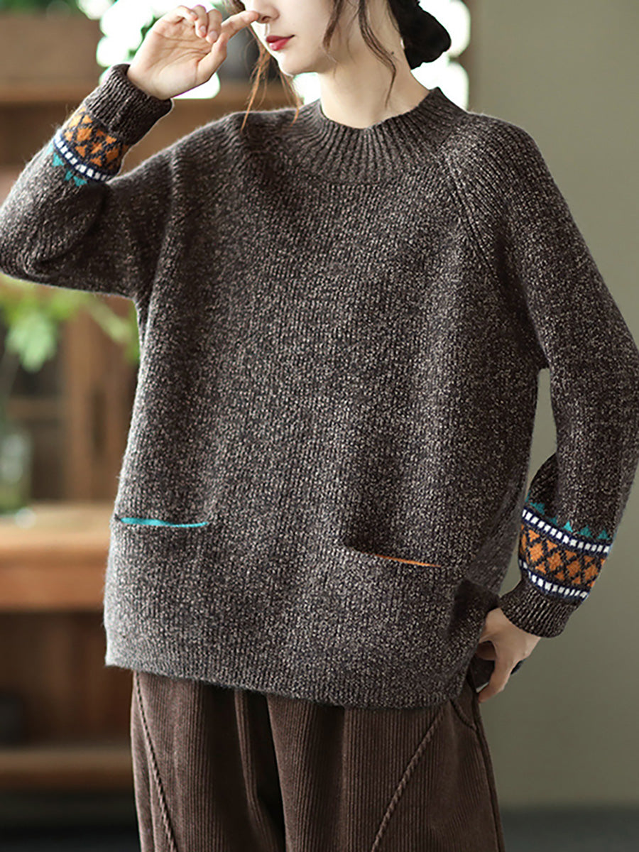 Beautifully Finished Sweater in a Timeless Design
