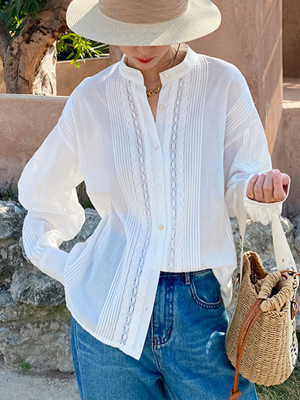 Vintage Inspired Blouse with a Contemporary Edge