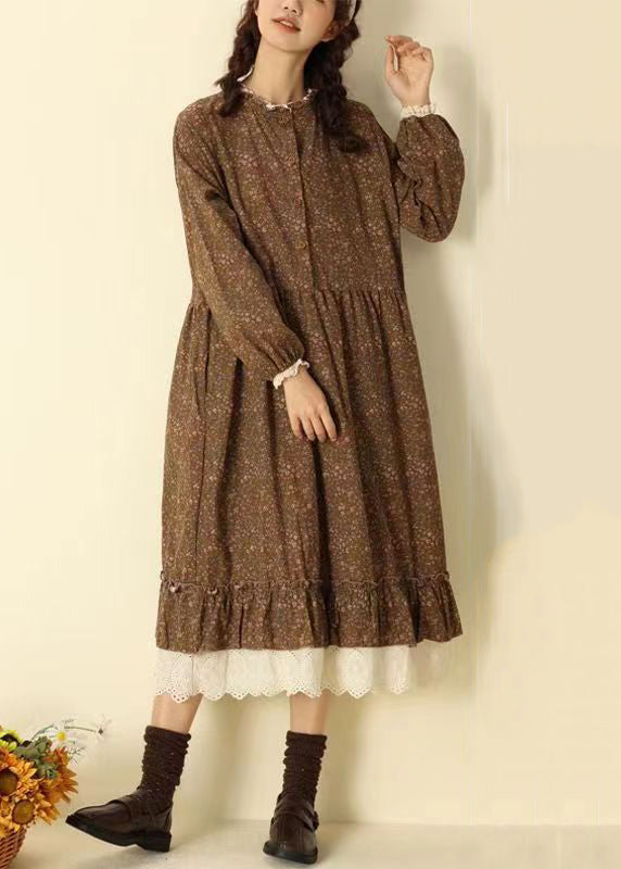 A Vintage Style Dress with Delicate Timeless Details