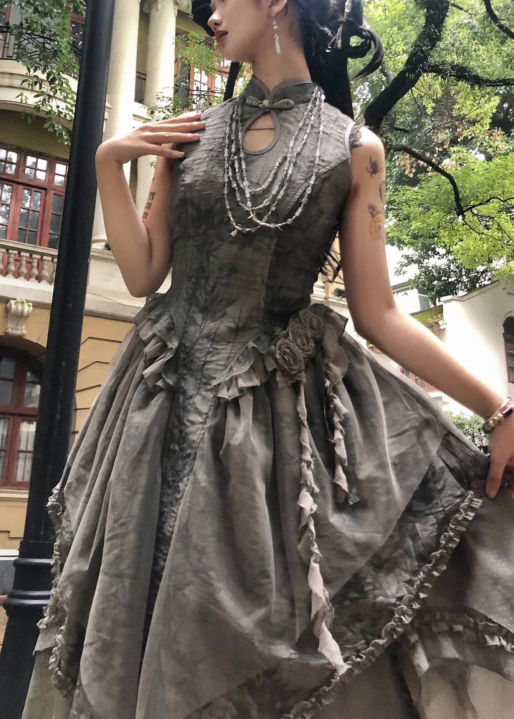 Elegantly Styled Dress for Everyday Wear