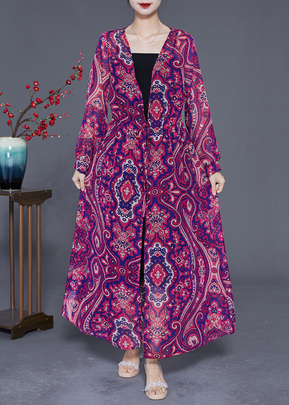 A Vintage Style Cardigan with Delicate Timeless Details