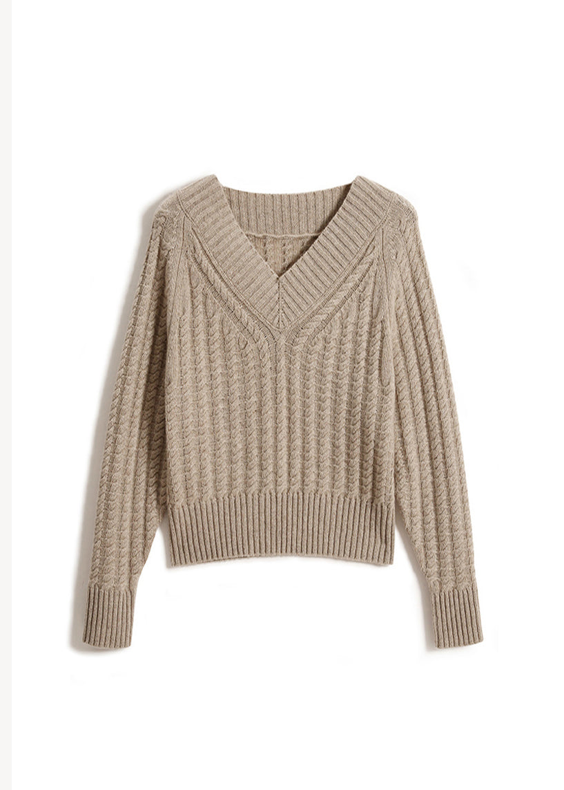 A Vintage Style Sweater with Delicate Timeless Details