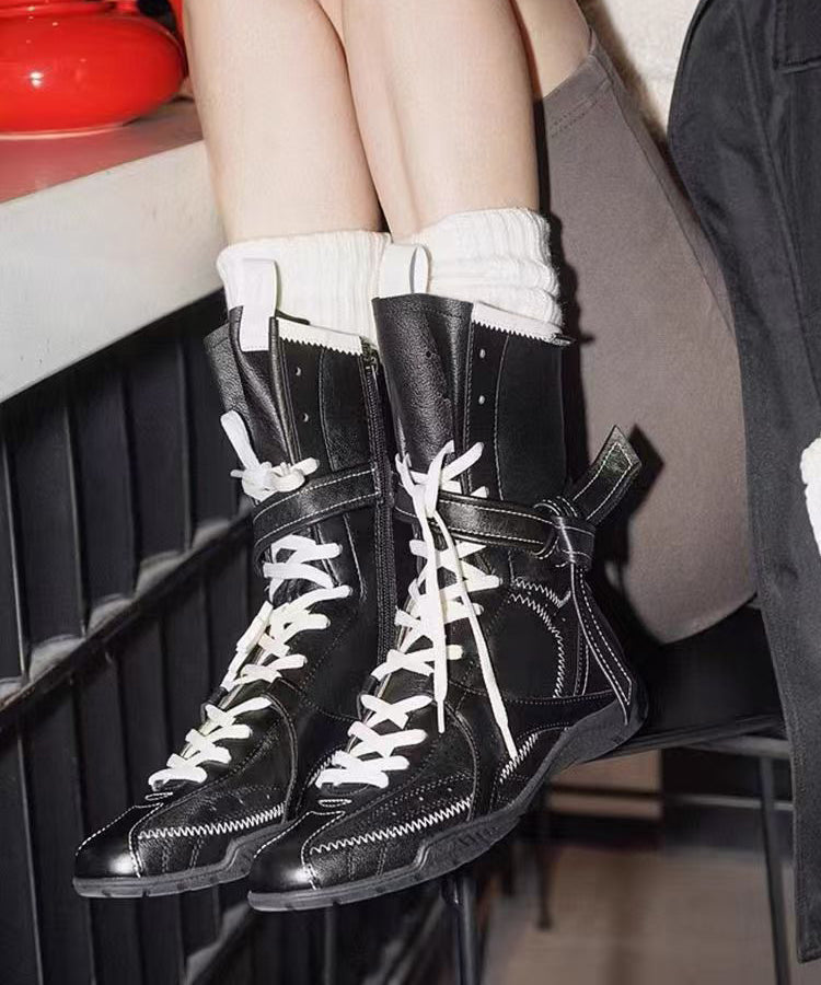 Vintage Inspired Orthopedic Boots