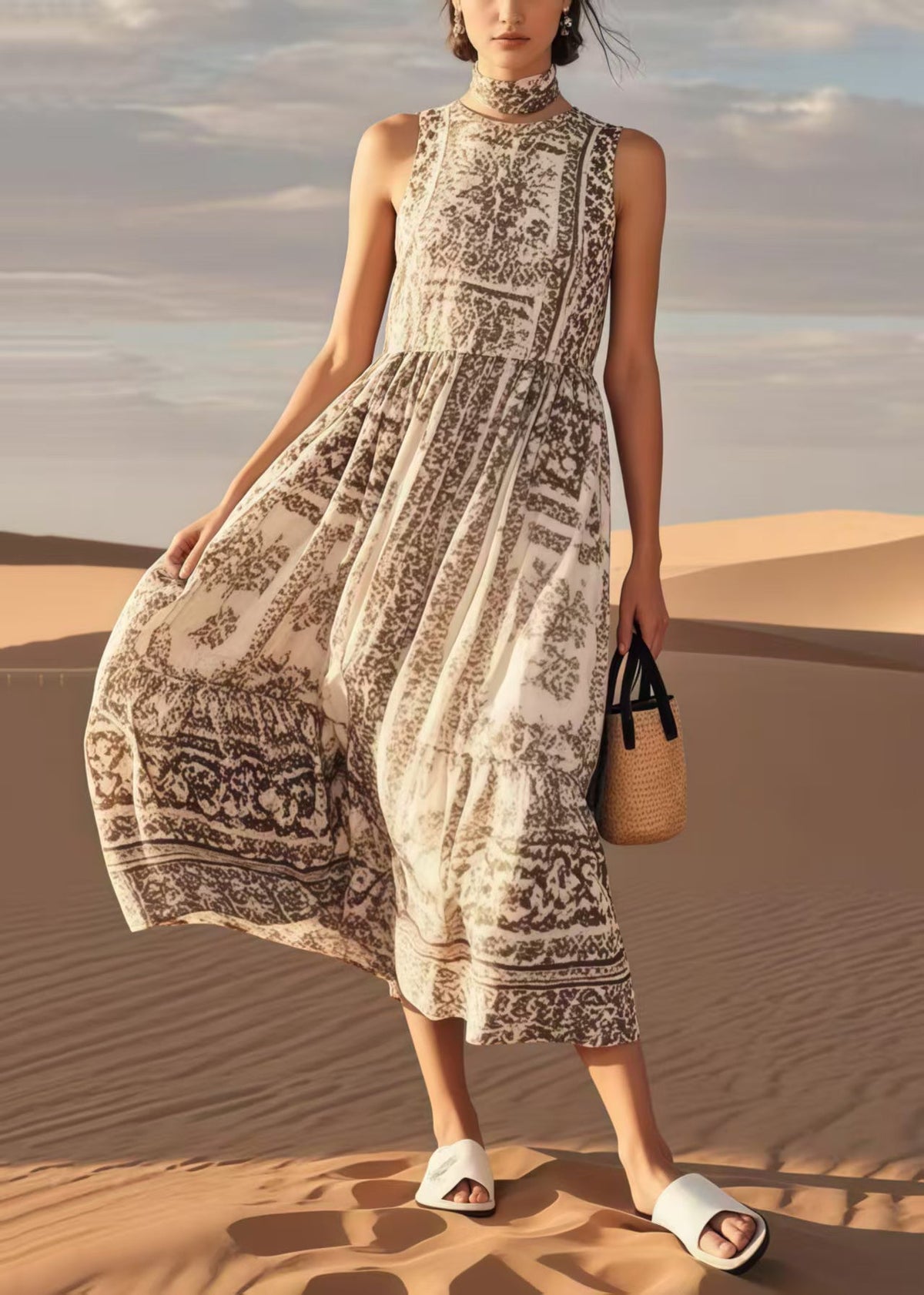 Well Tailored Dress with a Graceful Silhouette