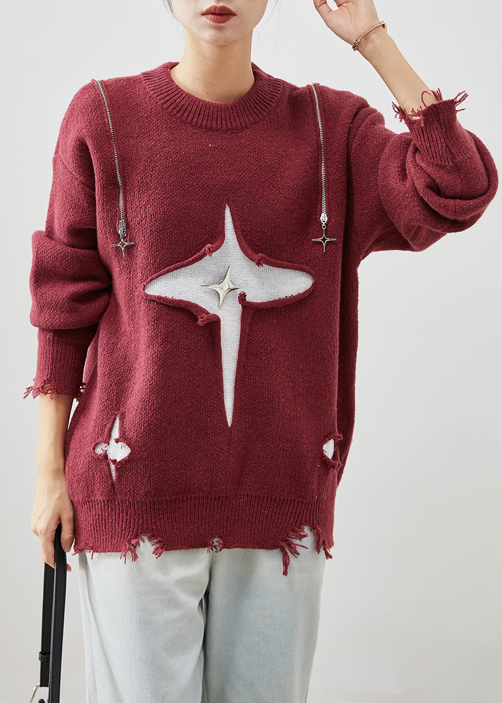Vintage Inspired Sweater with a Contemporary Edge