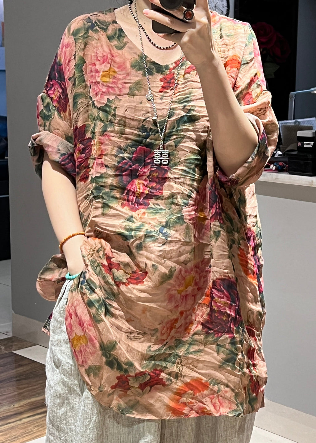 Beautifully Finished Blouse in a Timeless Design