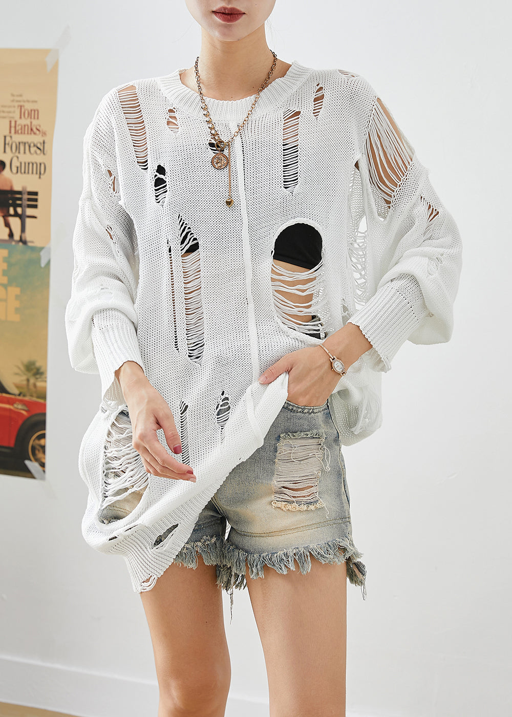 Well Tailored Top with a Graceful Silhouette