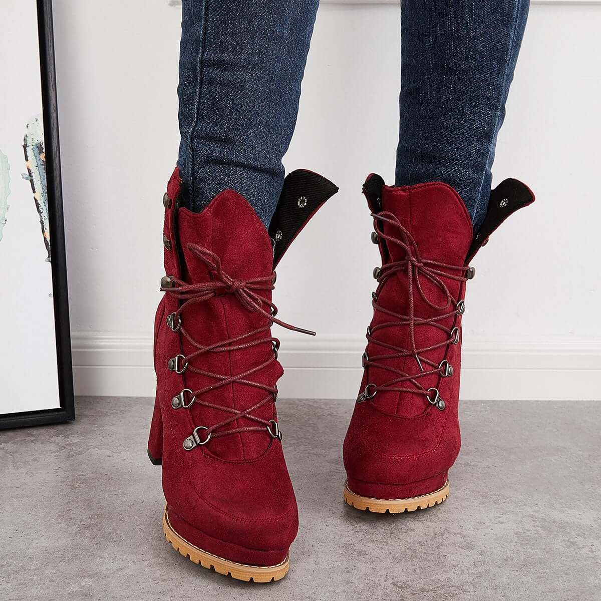 Chic Orthopedic Boots with Unique Design