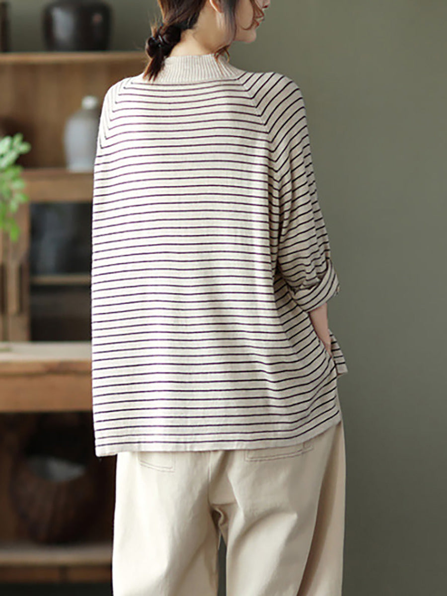 A Vintage Style Sweater with Delicate Timeless Details