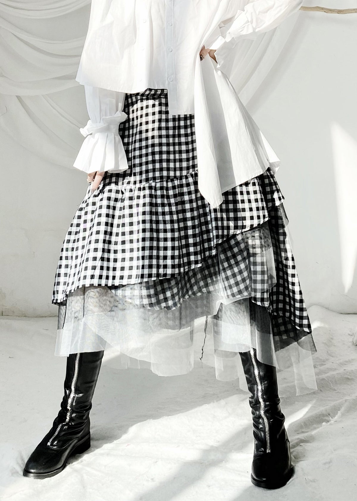 Well Tailored Garment with a Graceful Silhouette