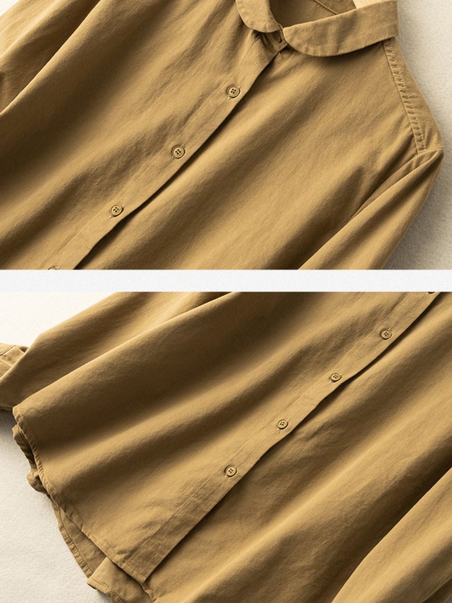 A Vintage Style Shirt with Delicate Timeless Details