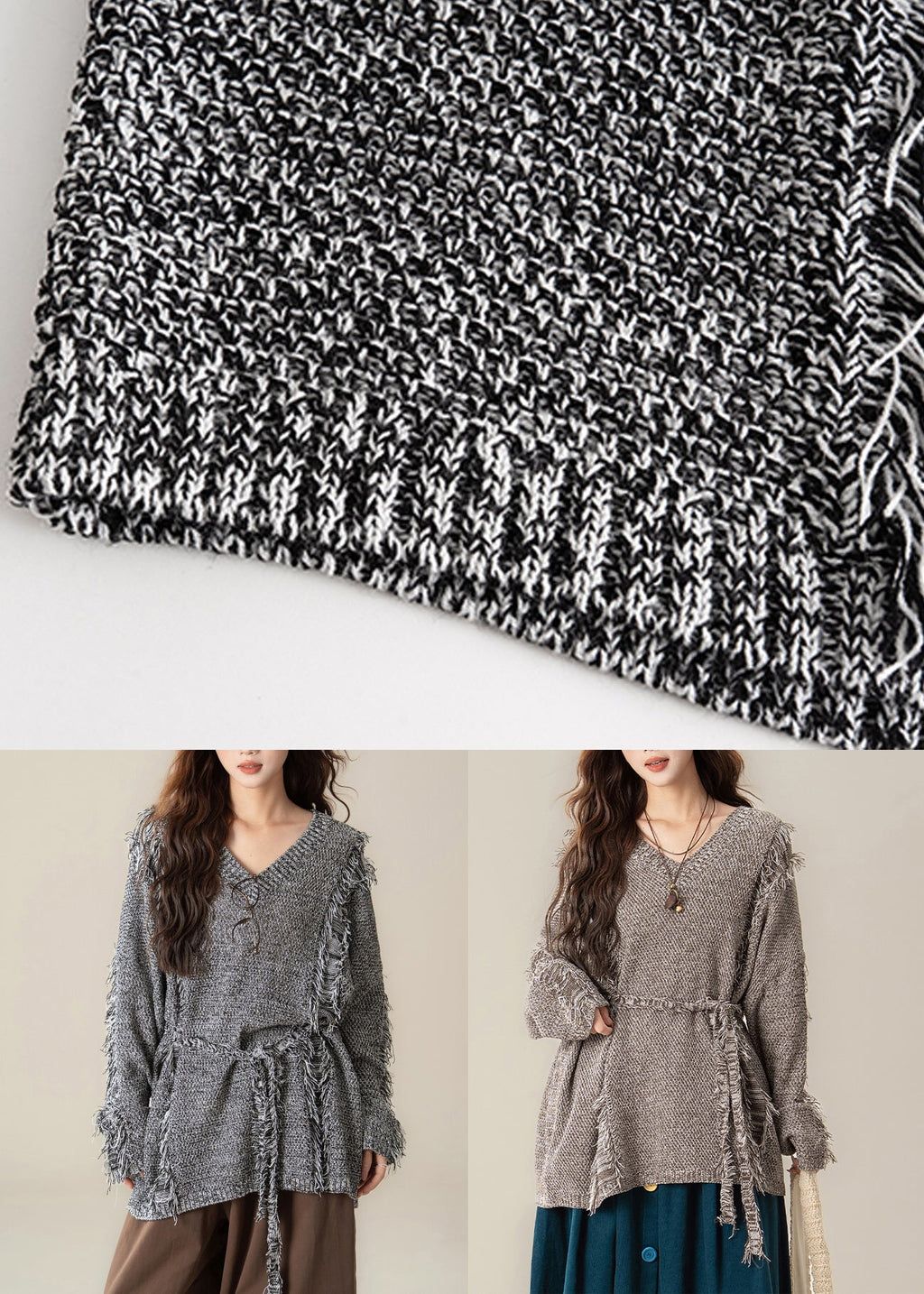 Classic Vintage Sweater with a Flattering Fit