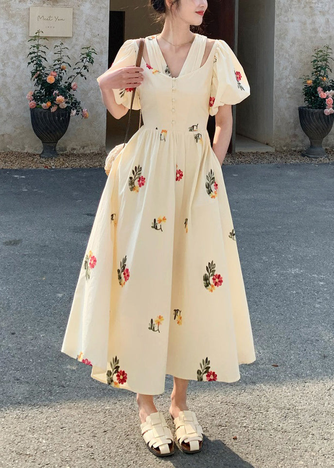 A Vintage Style Dress with Delicate Timeless Details