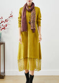 A Vintage Style Dress with Delicate Timeless Details