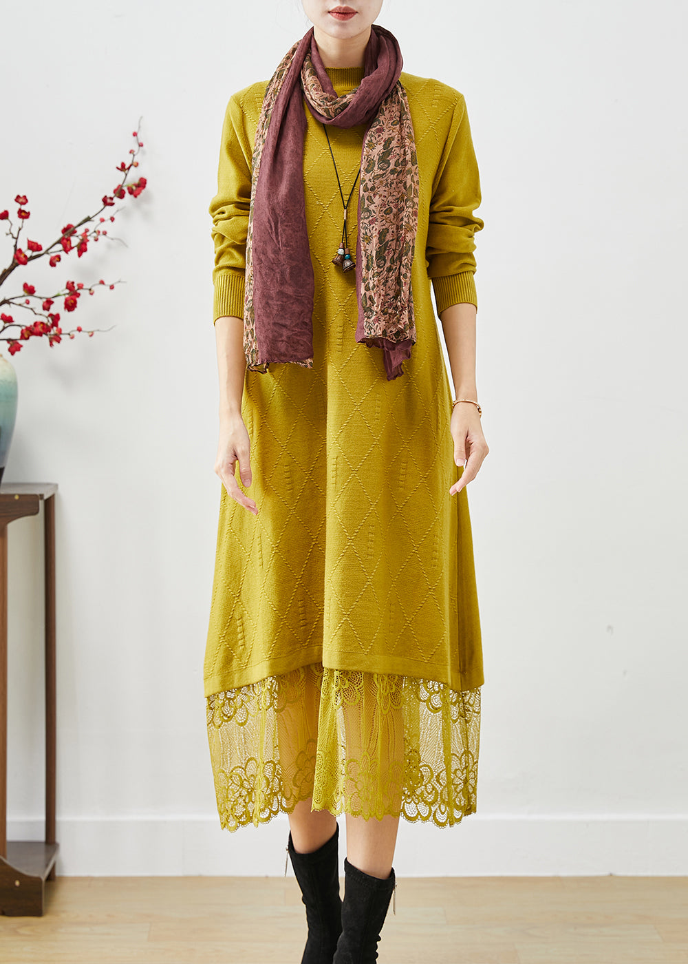 A Vintage Style Dress with Delicate Timeless Details