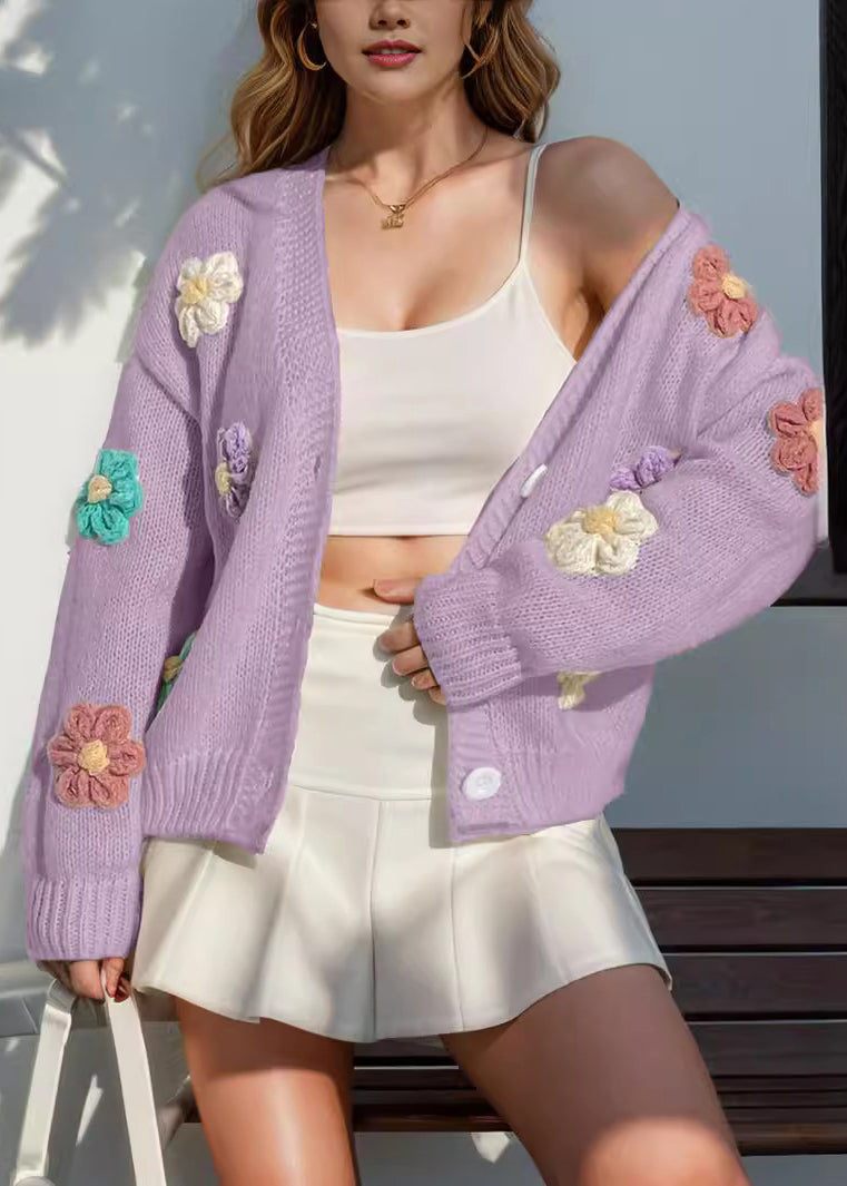 Classic Vintage Cardigan with a Flattering Fit
