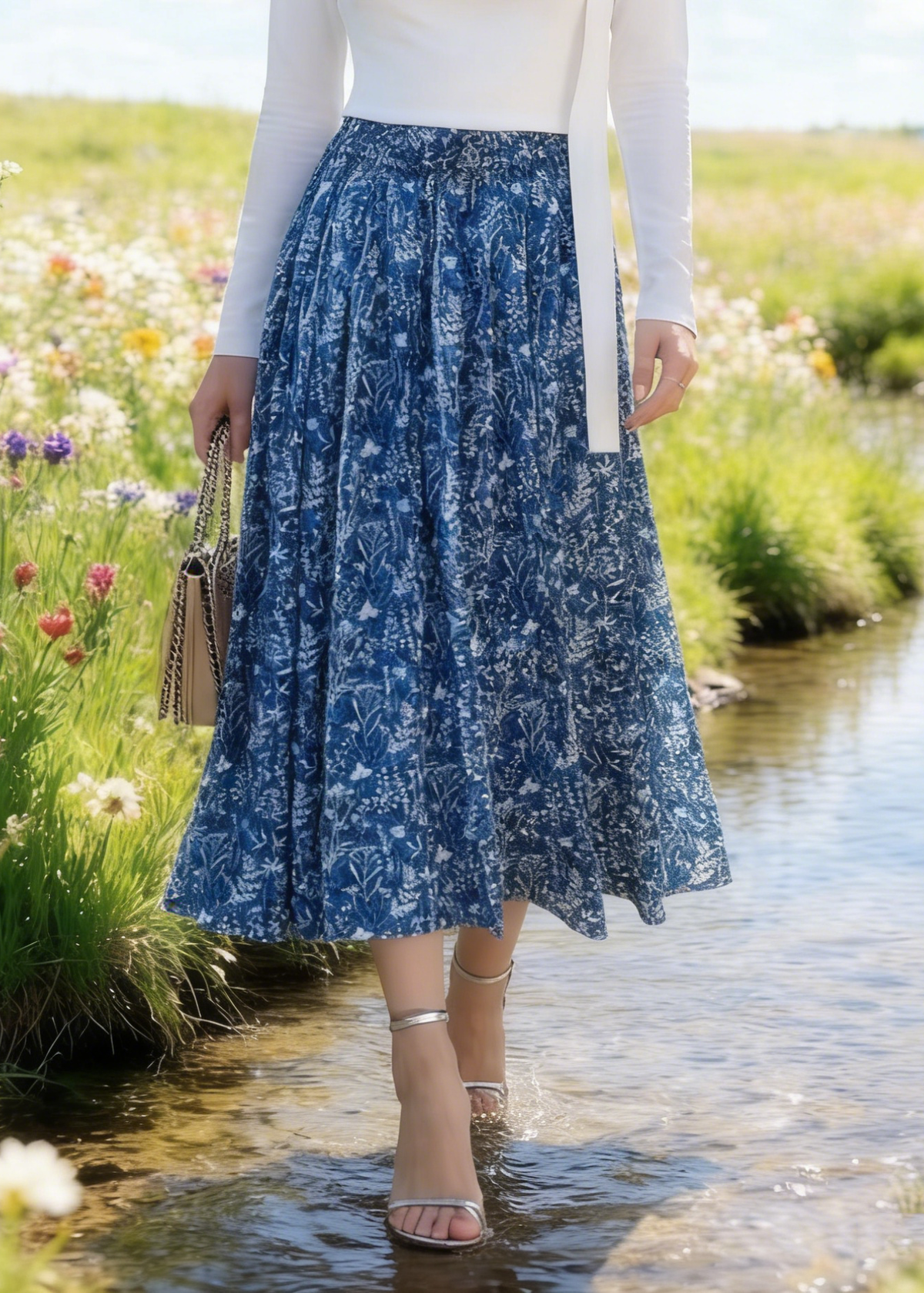 A Vintage Style Garment with Delicate Timeless Details