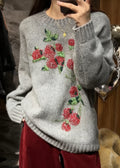 Vintage Inspired Sweater with a Contemporary Edge