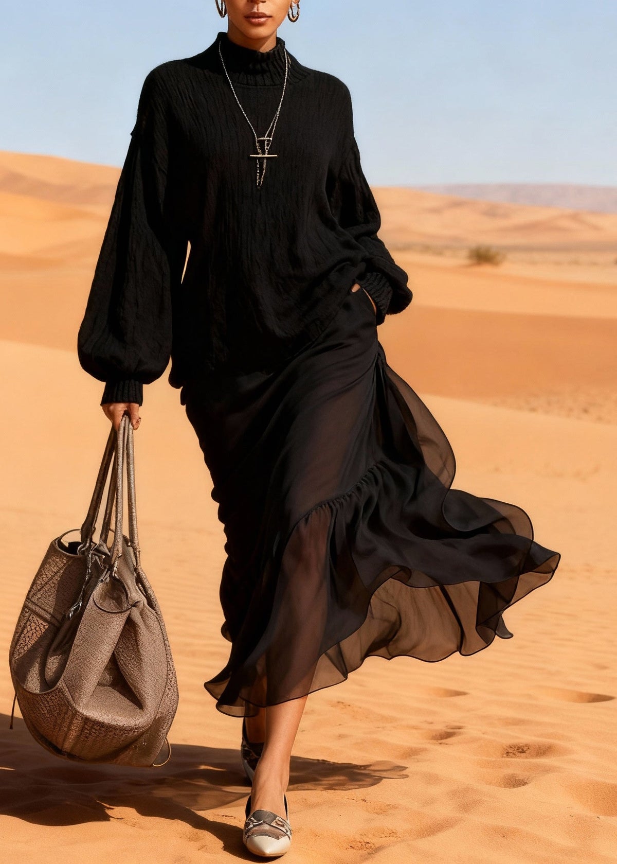 Elegantly Styled Dress for Everyday Wear
