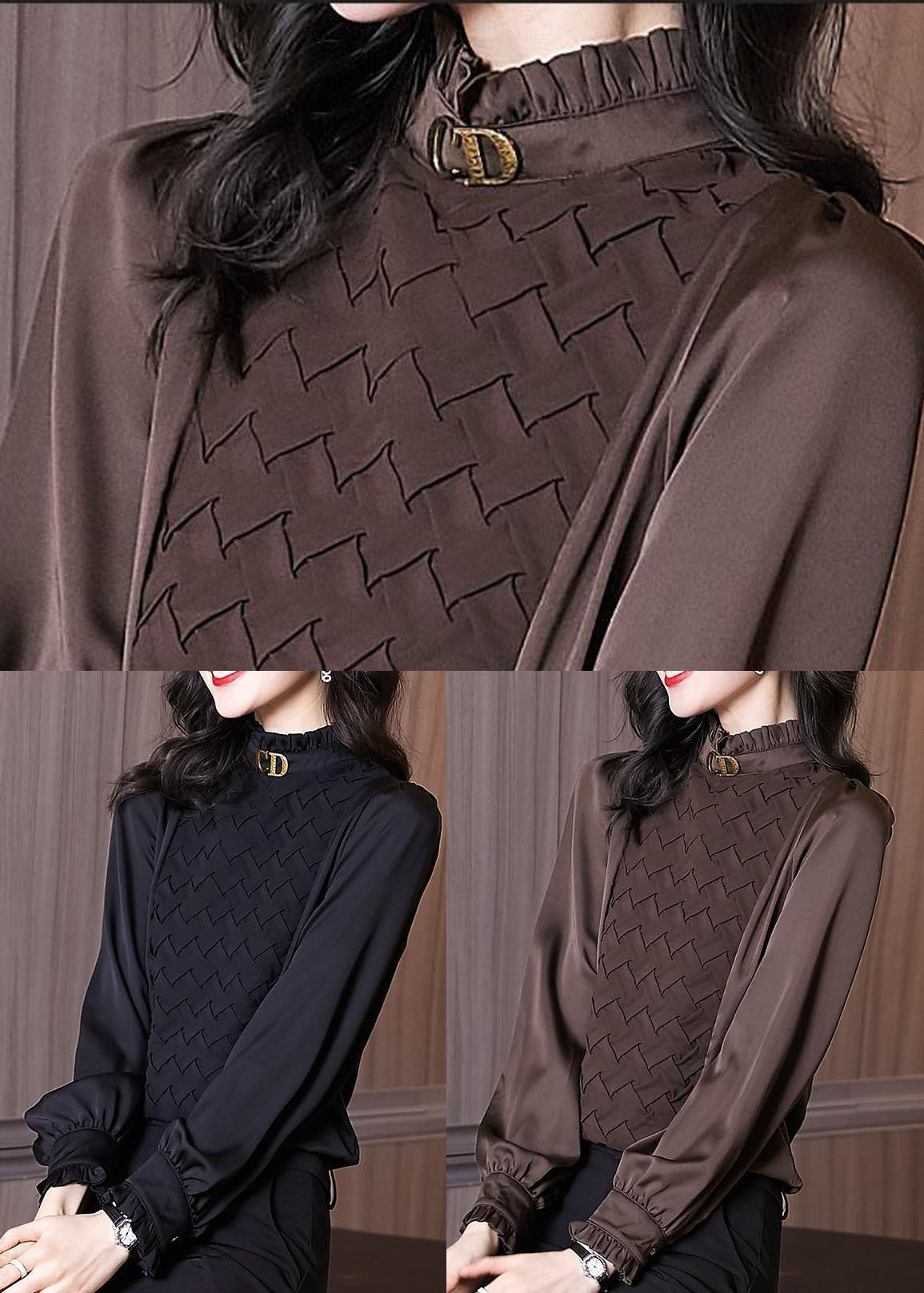 Beautifully Finished Blouse in a Timeless Design