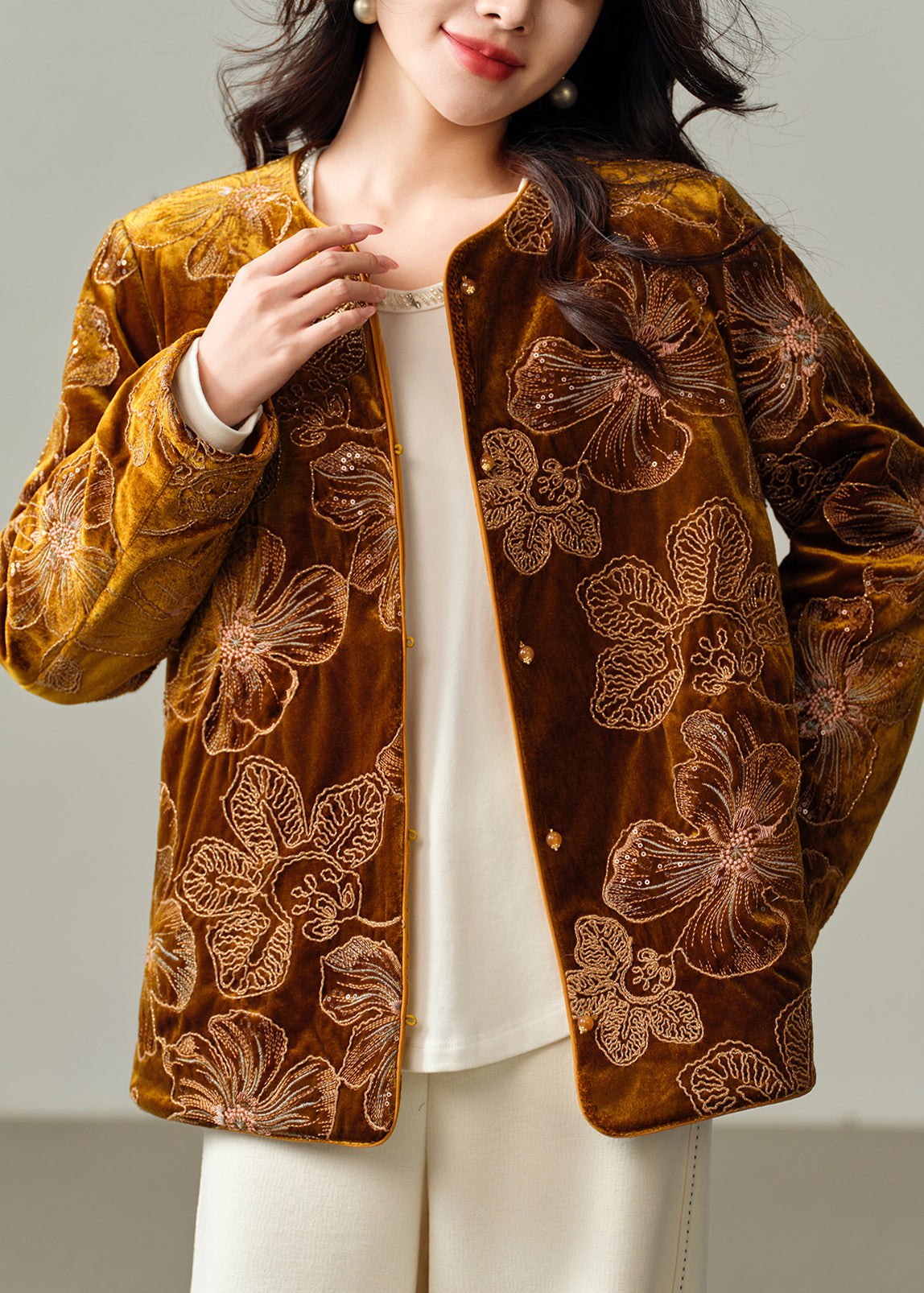 Classic Vintage Jacket with a Flattering Fit
