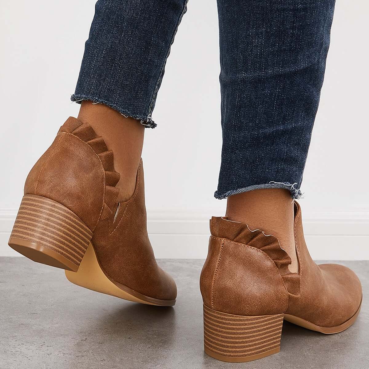 Chic Orthopedic Boots with Unique Design