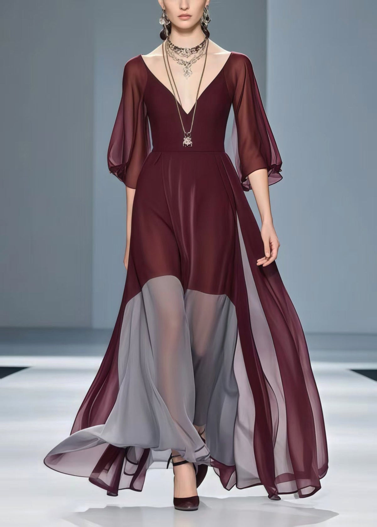 Elegantly Styled Dress for Everyday Wear