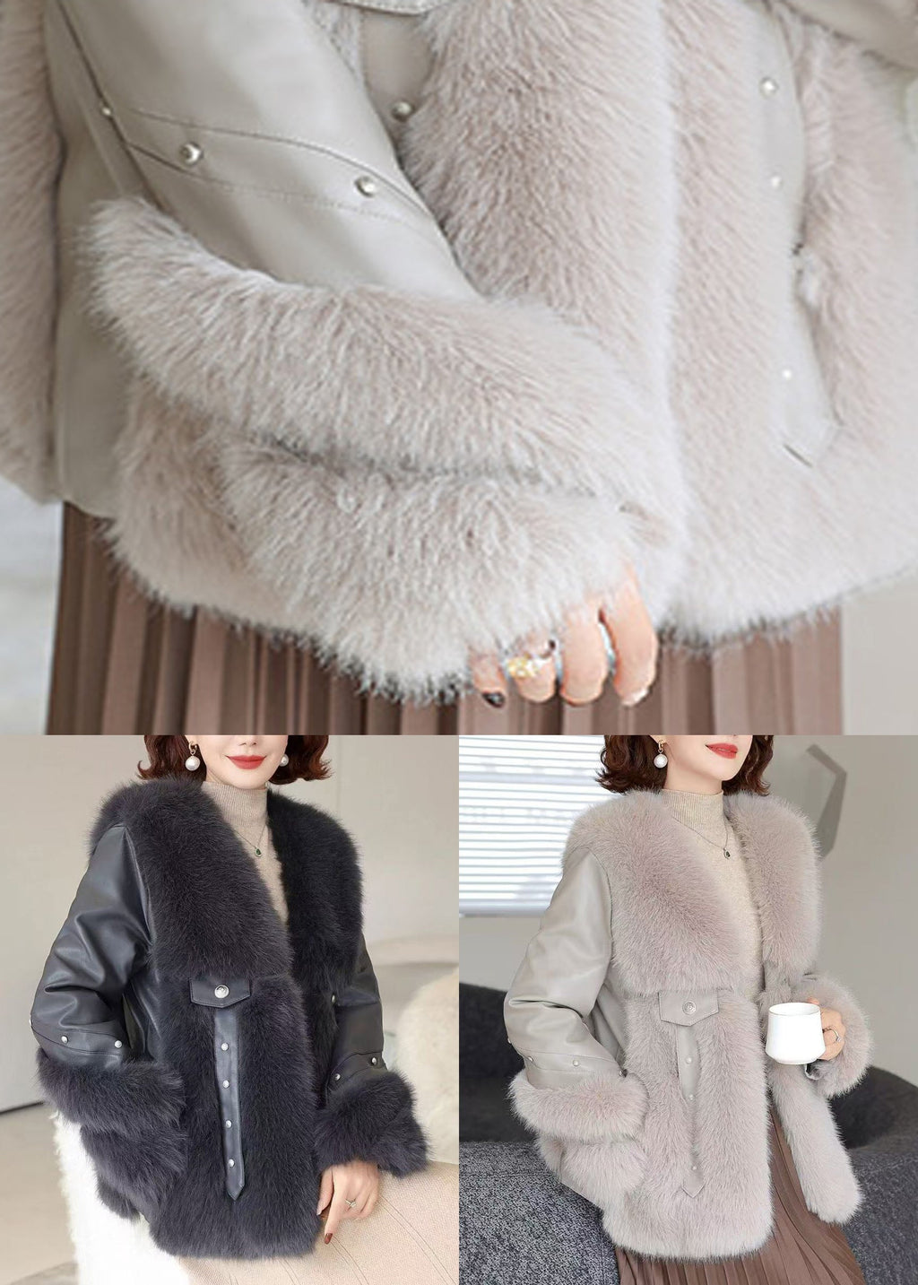 A Vintage Style Coat with Delicate Timeless Details