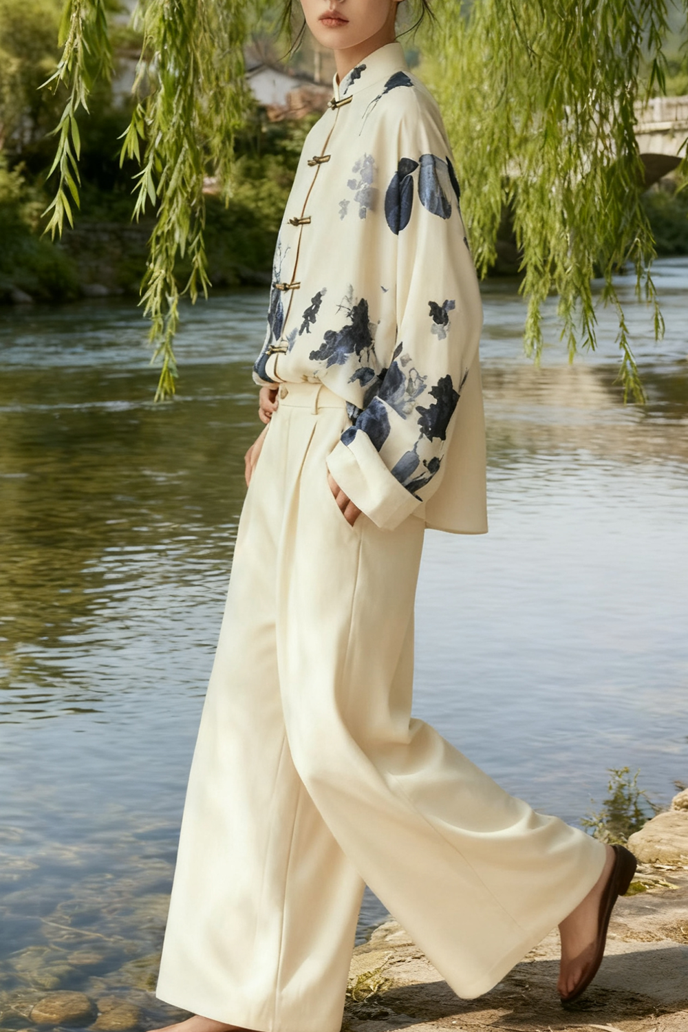 Vintage Inspired Blouse with a Contemporary Edge