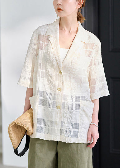 Vintage Inspired Blouse with a Contemporary Edge