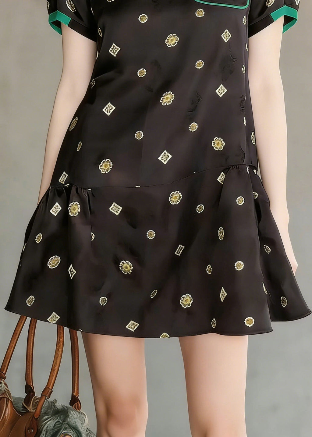 A Vintage Style Dress with Delicate Timeless Details